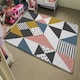 image 4 of Coloured Geometric Pattern (Rug) Multi | XL: 160x230cm