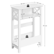 image 3 of Yaheetech 3 Tier Slim Side Table for Narrow Spaces