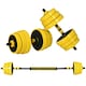 image 1 of HOMCOM 25KG Barbell & Dumbbell Set Fitness Exercise Home Gym Plate Bar Clamp Rod