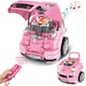 image 1 of Pink Take Apart Building Truck - Realistic Pretend Mechanic Toy for Kids