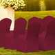 image 9 of Chair Cover Spandex Polyester Stretch, Flat Dining Slipcovers - 10pcs