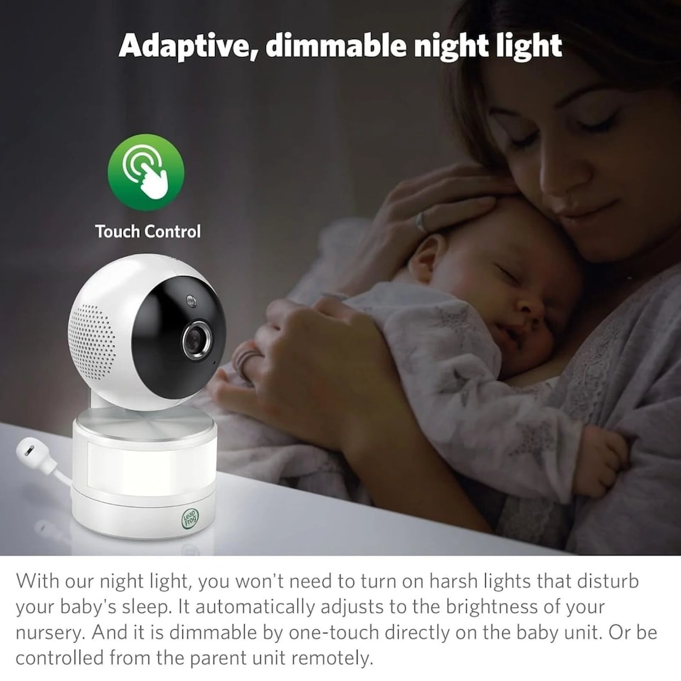 image 1 of LeapFrog LF915HD 5" HD Pan & Tilt Baby Monitor