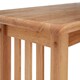 image 5 of Interiors by Premier Contemporary Rectangular Console Table, Natural Wood Console Table, Modern Wood Hallway Console Table Cream