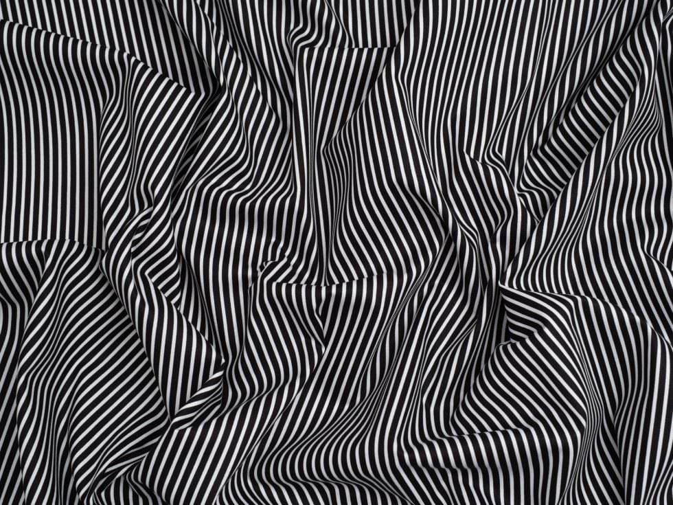 Minerva Core Range Black 100% Cotton Poplin Fabric for Dressmaking, Quilting, 148cm / 58" Wide - per metre