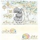 image 1 of Bear Putting Lights Up Time To Party ! Birthday Card
