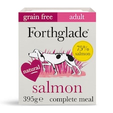 Forthglade Natural Grain Free Salmon, Potato and Vegetables Adult Wet Dog Food - 6 x 395g