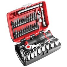 Facom R.360Nanopb Socket Set Of 38 Metric 1/4In Drive