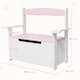 image 7 of AIYAPLAY 2 in 1 Toy Box for Kids with Safety Lid for Bedroom, Nursery, Grey 
