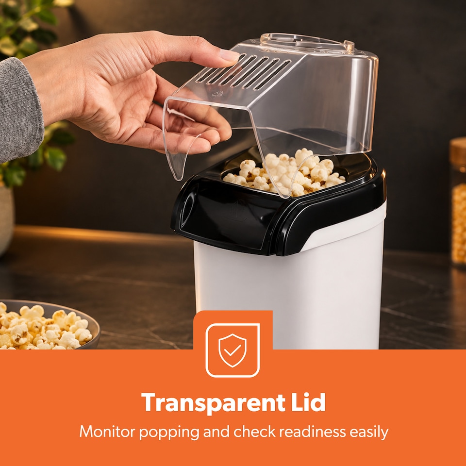 image 1 of GEEPAS 1200W Electric Popcorn Maker