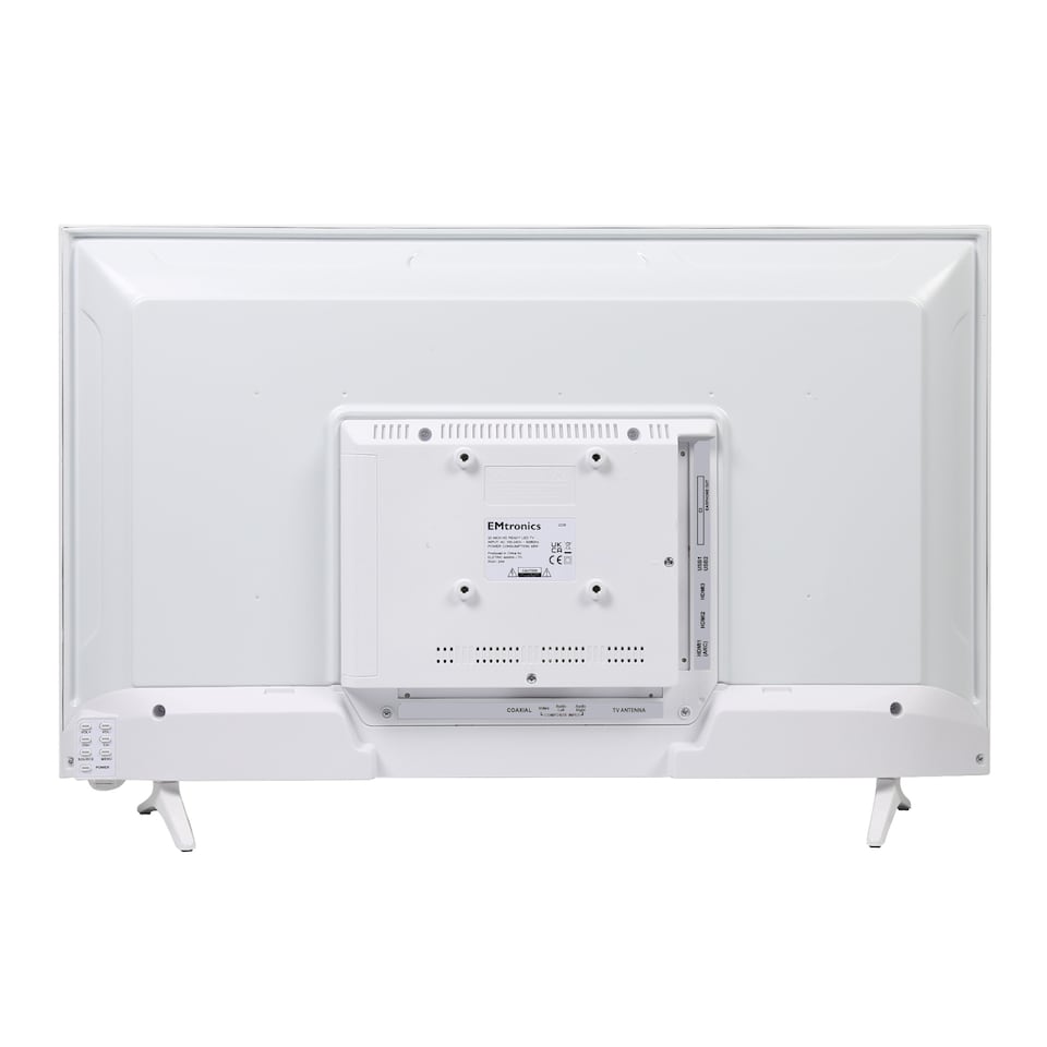 image 1 of EMtronics 32-Inch HD Ready 720p LED TV - White