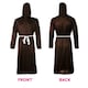image 4 of Adults Brown Medieval Monk with Cross Brown | 3XL