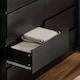 image 8 of Vida Designs Denver 8 Drawer Chest of Drawers Bedroom Storage, Black