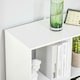 image 8 of HOMCOM 6-Cube Bookshelf, Display Shelving Unit for Home Office, White