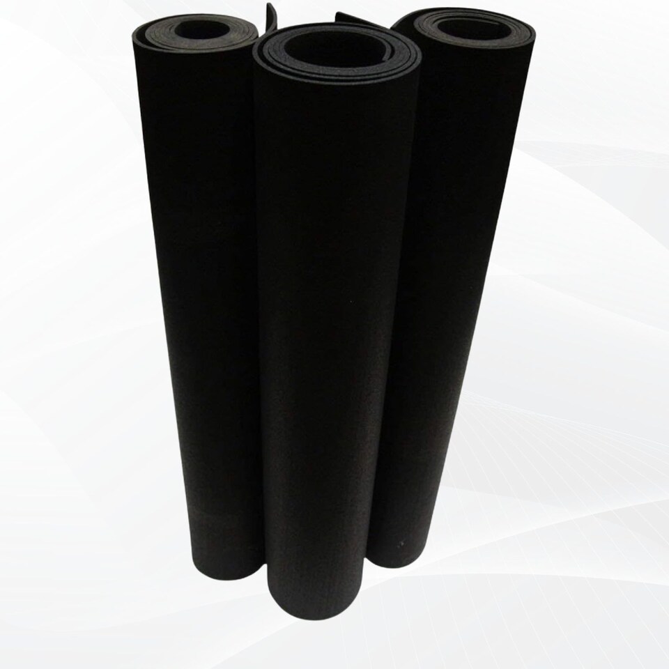 image 1 of Rubber Flooring Matting - 1.5m x 2m x 3mm - Smooth - Workshop Garage Shed Van Non-Slip