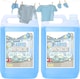 image 1 of 2 x 5L Fresh Linen Fabric Softener Conditioner Original Clean Linen Scent