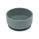 image 4 of Tiny Dining Baby Silicone Suction Bowl with Lid - Tradewinds Grey