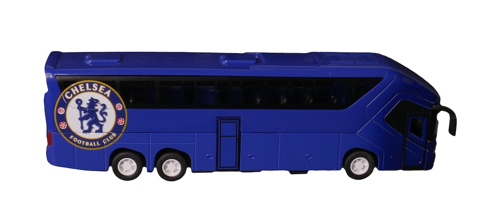 image 1 of Chelsea FC Bus Model Football Team Coach Toy