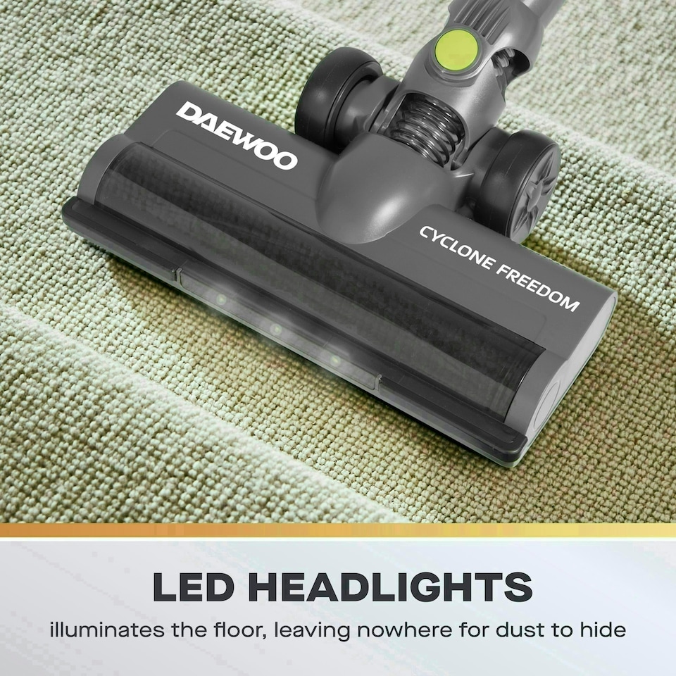 image 1 of Daewoo Cyclone Freedom, Cordless 2 In 1 Stick Vacuum Cleaner