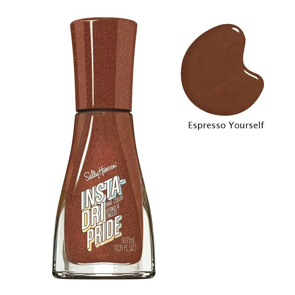 image 1 of Sally Hansen Insta-Dri Pride Nail Colour Nail Polish 745 Espresso Yourself N/A