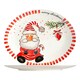 image 1 of Nicola Spring Father Christmas Serving Platters - 31 x 25.5cm - White White