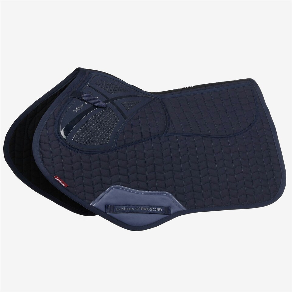 image 1 of LeMieux ProSorb Plain 2 Pocket Close Contact Square Black | Large