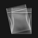 image 3 of Pack of 100 Clear Self-Sealing Bags 16 x 24cm