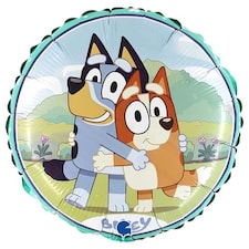 Bluey and Bingo Round Foil Helium Balloon 46cm / 18 in