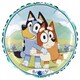 image 1 of Bluey and Bingo Round Foil Helium Balloon 46cm / 18 in