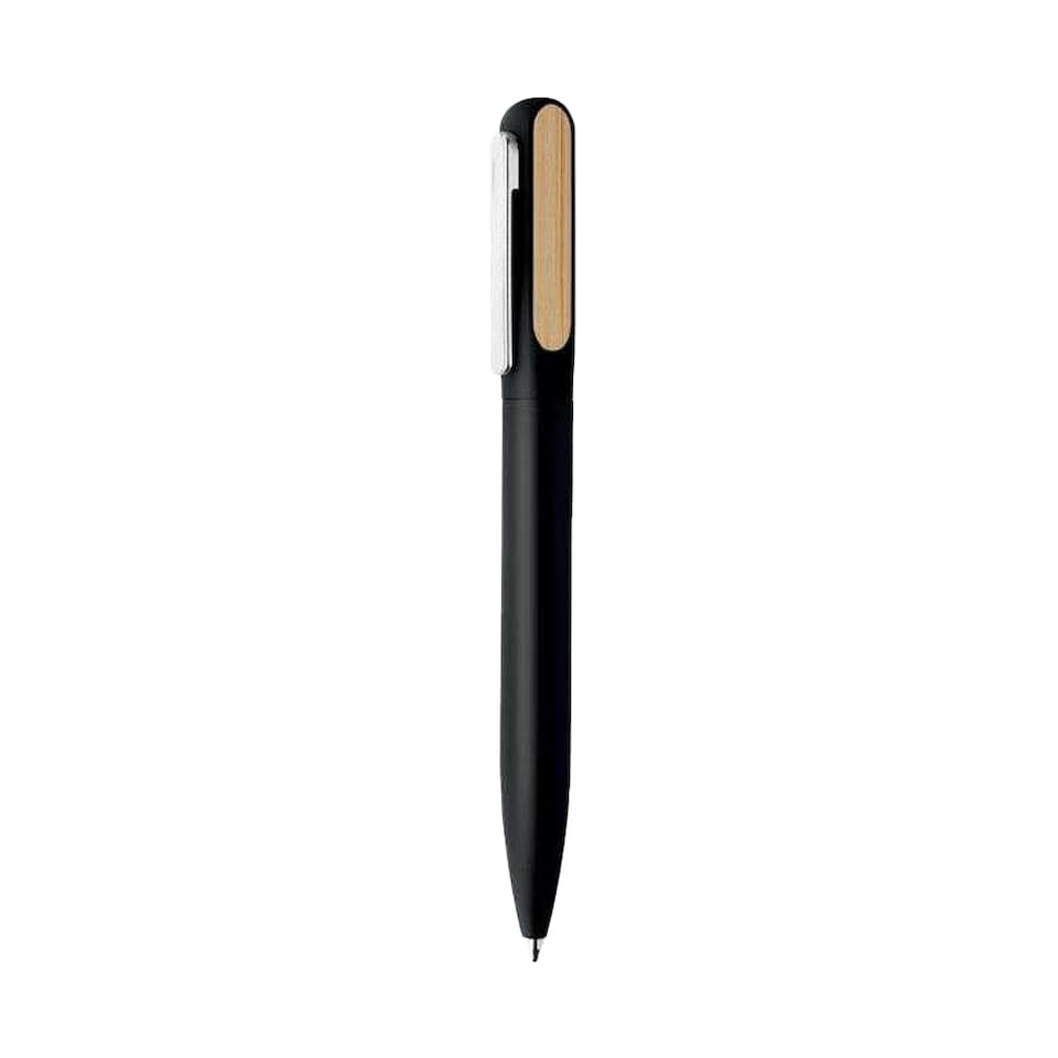 image 1 of MidOcean Aluba Twist Ballpoint Pen | Black | Black | 14cm x 1.2cm | 1