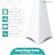 image 3 of Double-Sided Stretch Tripod Speaker DJ Stand Cover - Pack of 1