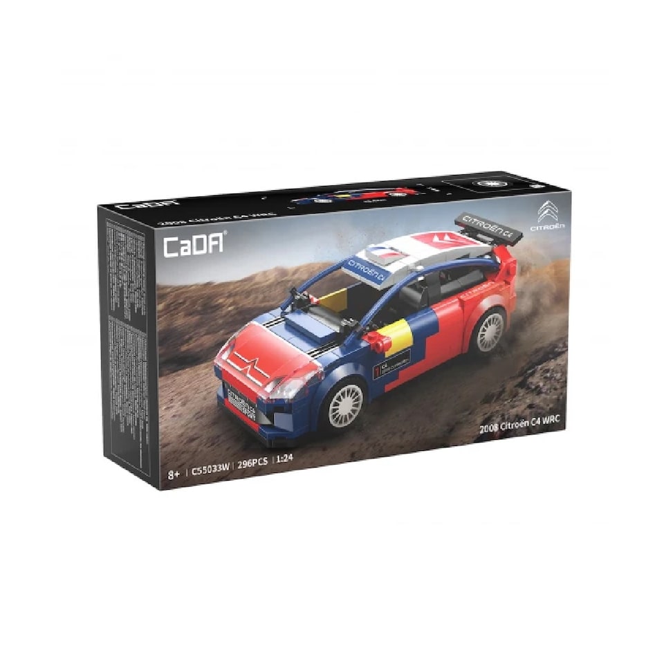 image 1 of CaDa 2008 Citroen C4 WRC 296 Piece Construction Set