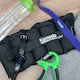 image 5 of Komodo Black Adjustable Ankle Weights - Max 5kg