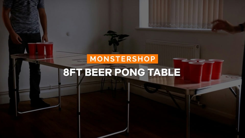 image 1 of Beer Pong Table 8FT