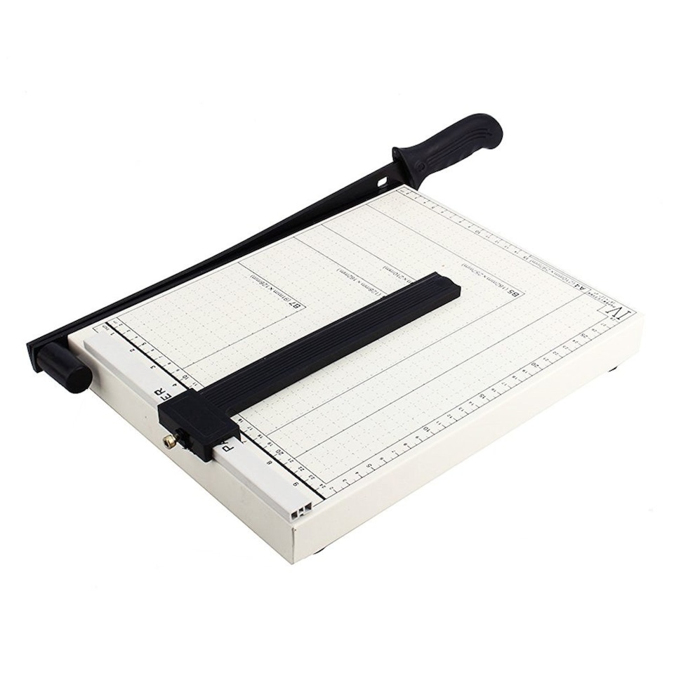 image 1 of Professional Grade A4 Guillotine - Grey