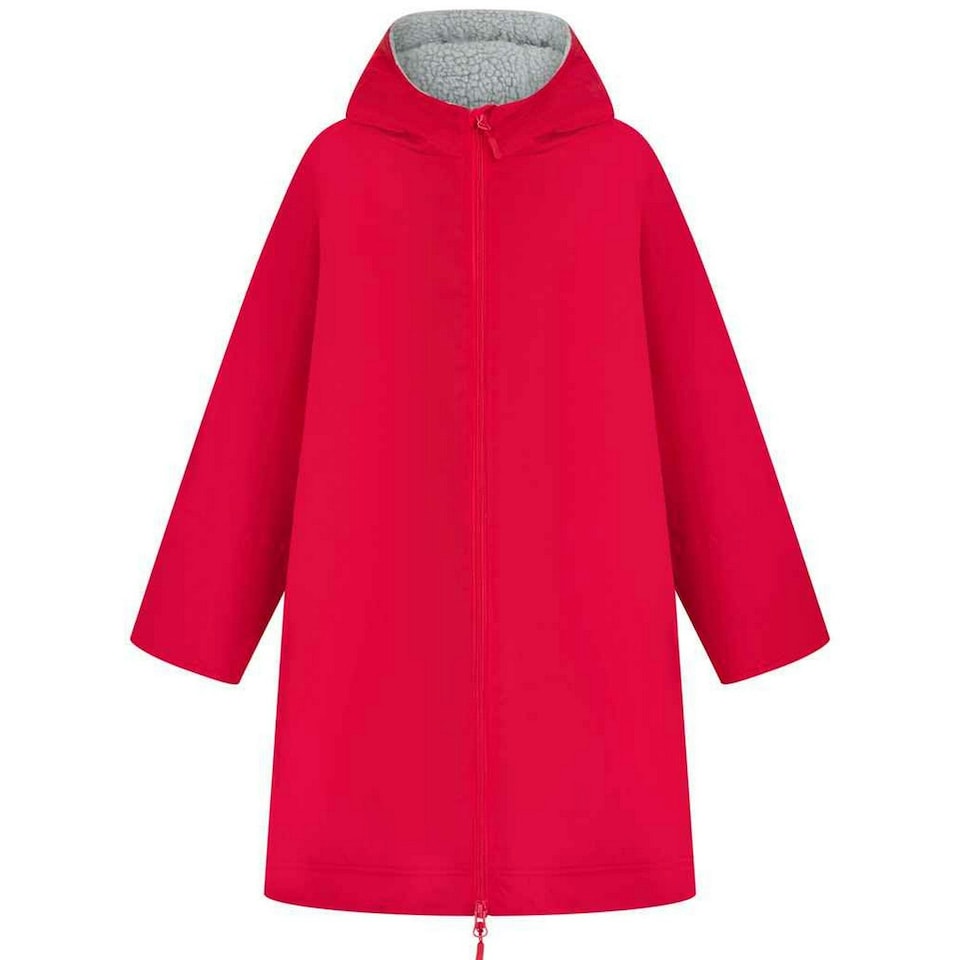image 1 of Finden & Hales Childrens/Kids Robe - Red - 5-8 Years Red
