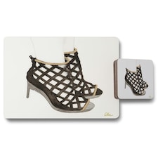 These Shoes are made for walking (Placemat & Coaster Set)