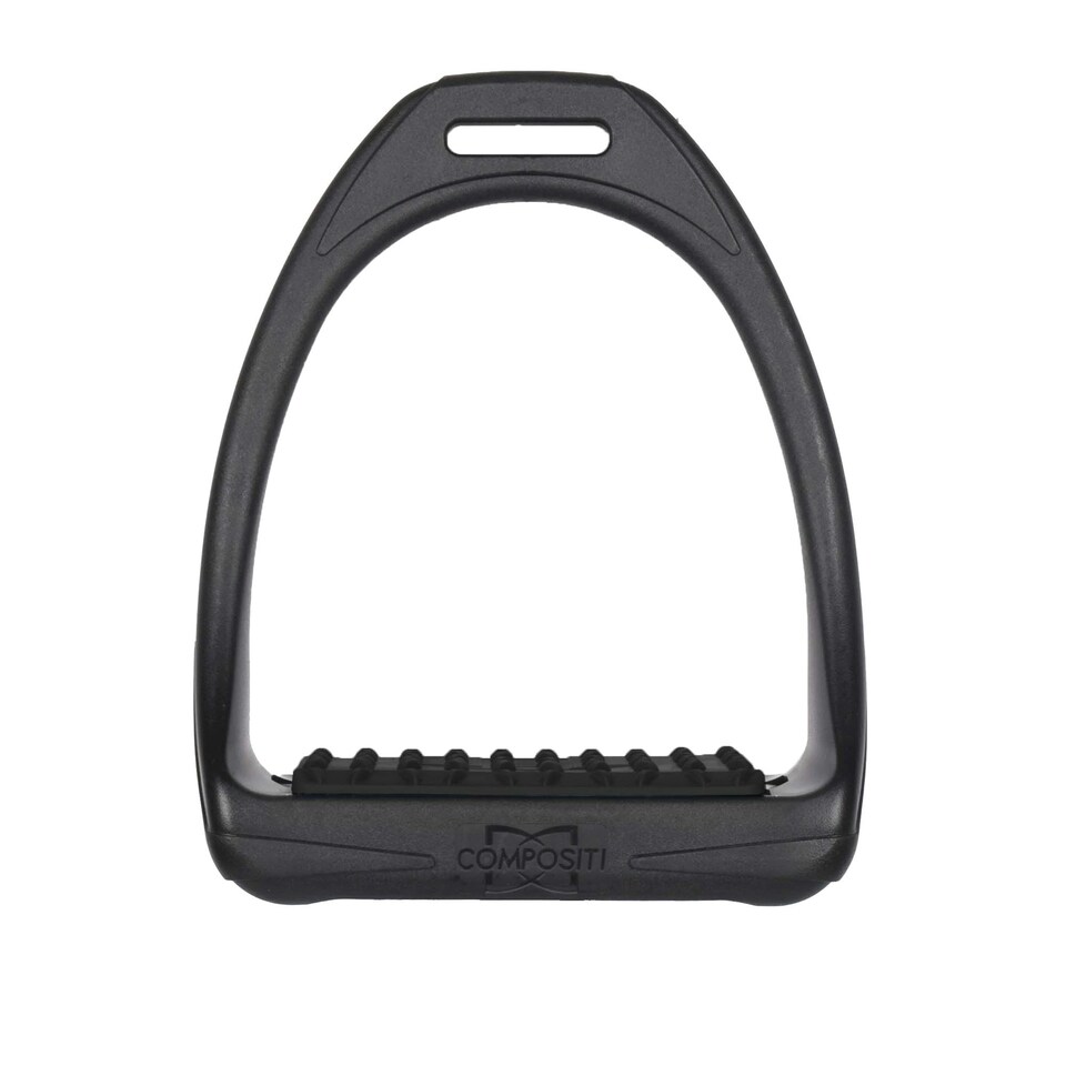image 1 of Compositi Reflex Horse Stirrups - Black - One Size
