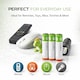 image 2 of Nedis 4 Pack AA 1.2V Rechargeable NiMH Battery - 2600 mAh