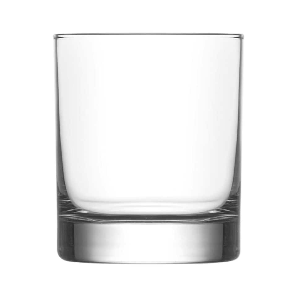 image 1 of LAV Ada Whisky Glasses - 305ml - Clear - Pack of 6 Clear