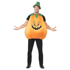 Pumpkin Fancy Dress Halloween Costume Unisex Adult One Size