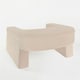 image 1 of OHS Soft Comfy Armrest Reading Laptop Gaming Bed Desk Lap Pillow With Storage Pockets | Brown | Mink | 65 x 56 x 34cm