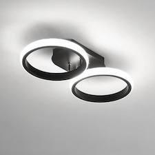 LED Mounted Ceiling Lamp Decorative Lights Black