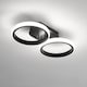 image 1 of LED Mounted Ceiling Lamp Decorative Lights Black