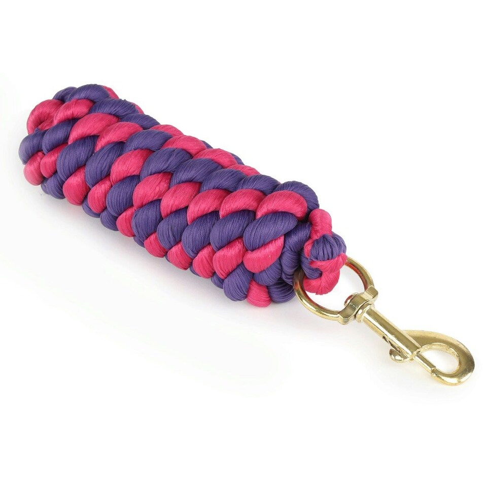 Shires Wessex Horse Leadrope - Pink/Purple - One Size