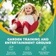 image 5 of AIYAPLAY 10-Piece Zip Line for Kids, for Outdoor, Garden, Multicoloured