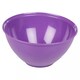 image 3 of 3 Pcs Durable Plastic Colourful Mixing Bowls Set Microwave and Dishwasher Safe | Purple | Purple
