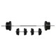 image 9 of HOMCOM Dumbbell and Barbell Set with 65kg Adjustable Weights, for Home Gym
