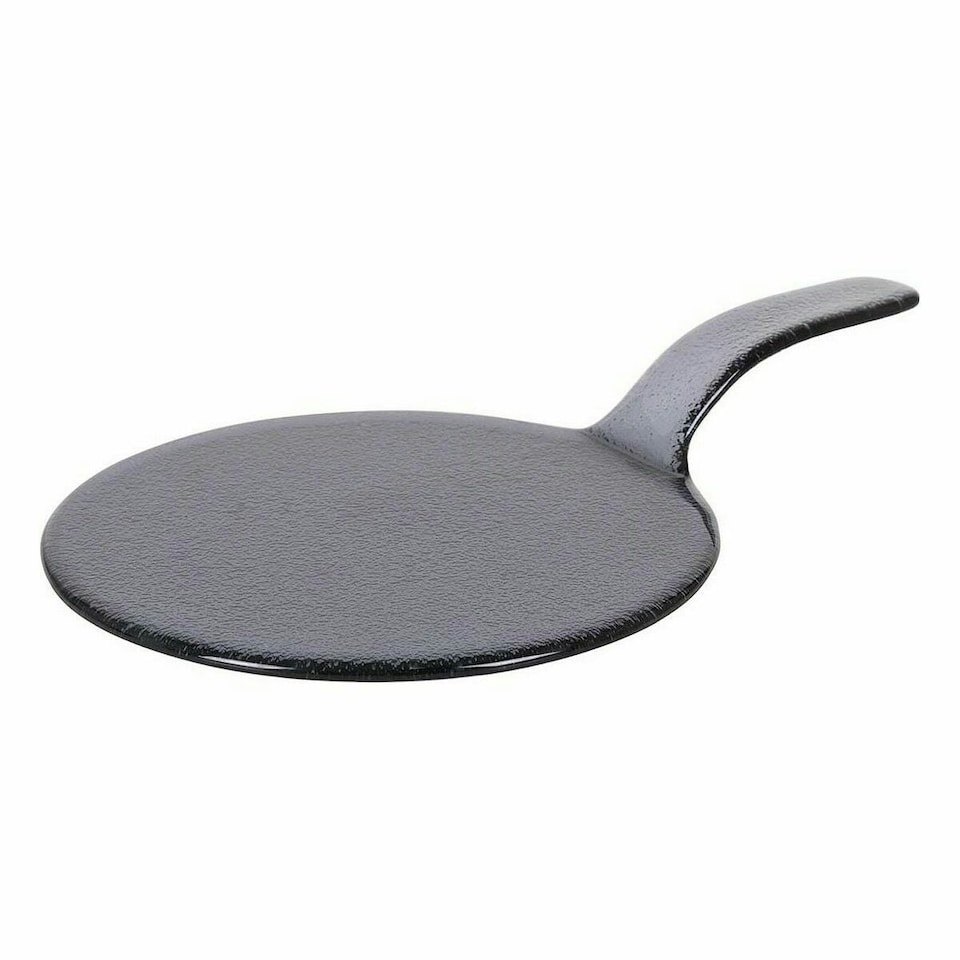 image 1 of Snack tray Viejo Valle Black With handle Glass Ø 23 x 37 cm (4 Units) N/A