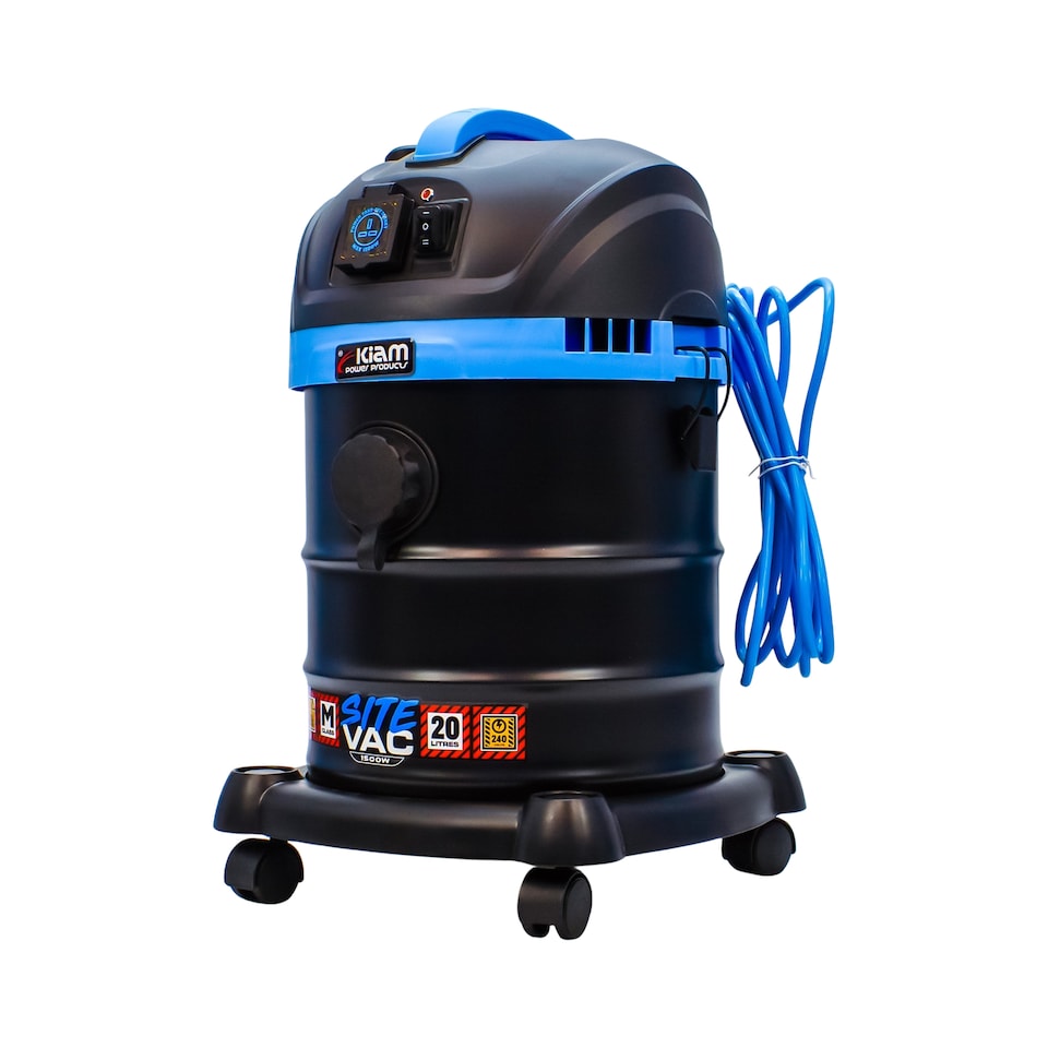 image 1 of Kiam SiteVac 240V M-Class 1500W Vacuum 20L