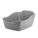 image 6 of KCT Hooded Grey Cat Litter Box | Grey | One Size | 1